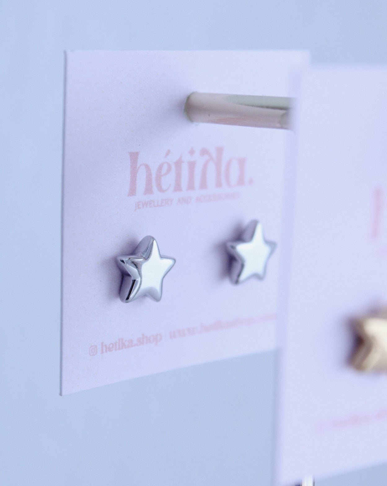 Pendientes Estrella Inflada (par)