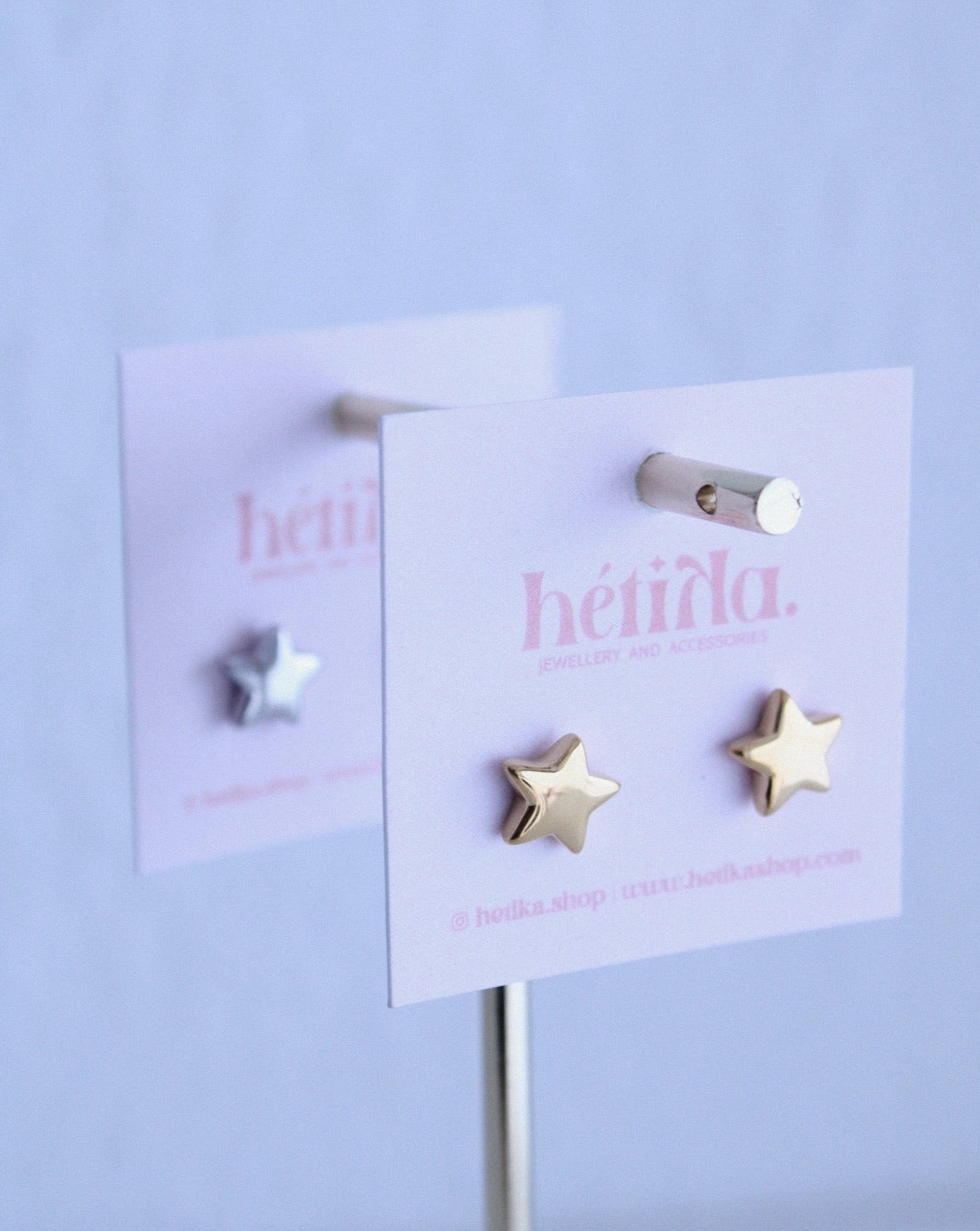 Pendientes Estrella Inflada (par)