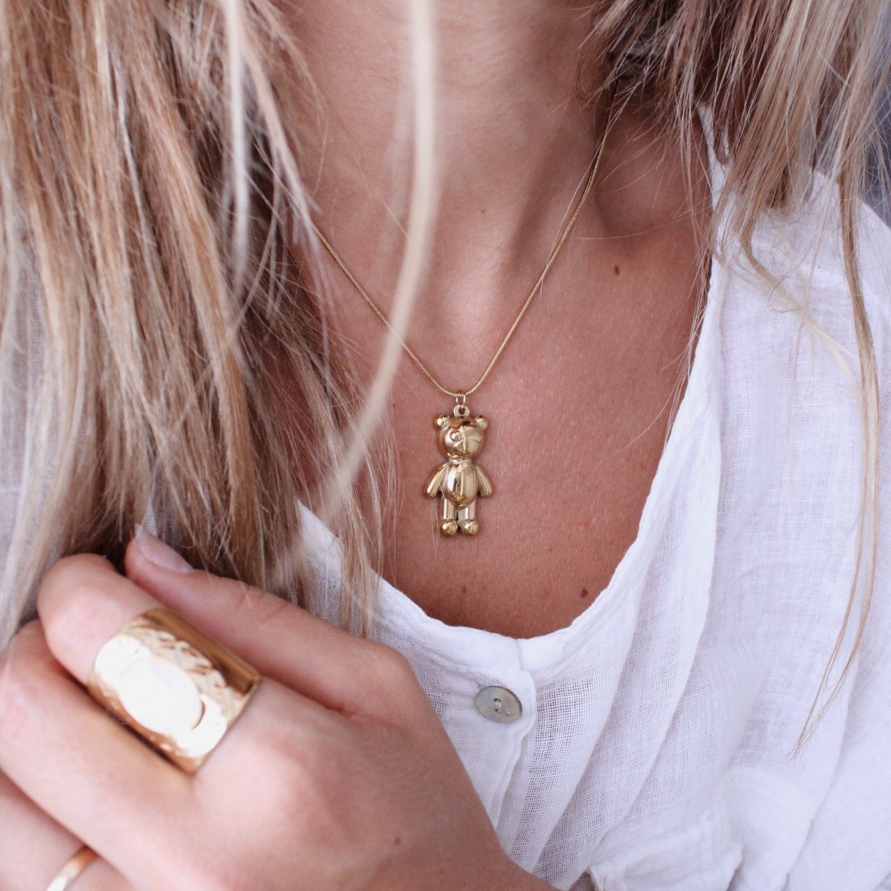 Collar Osito Teddy