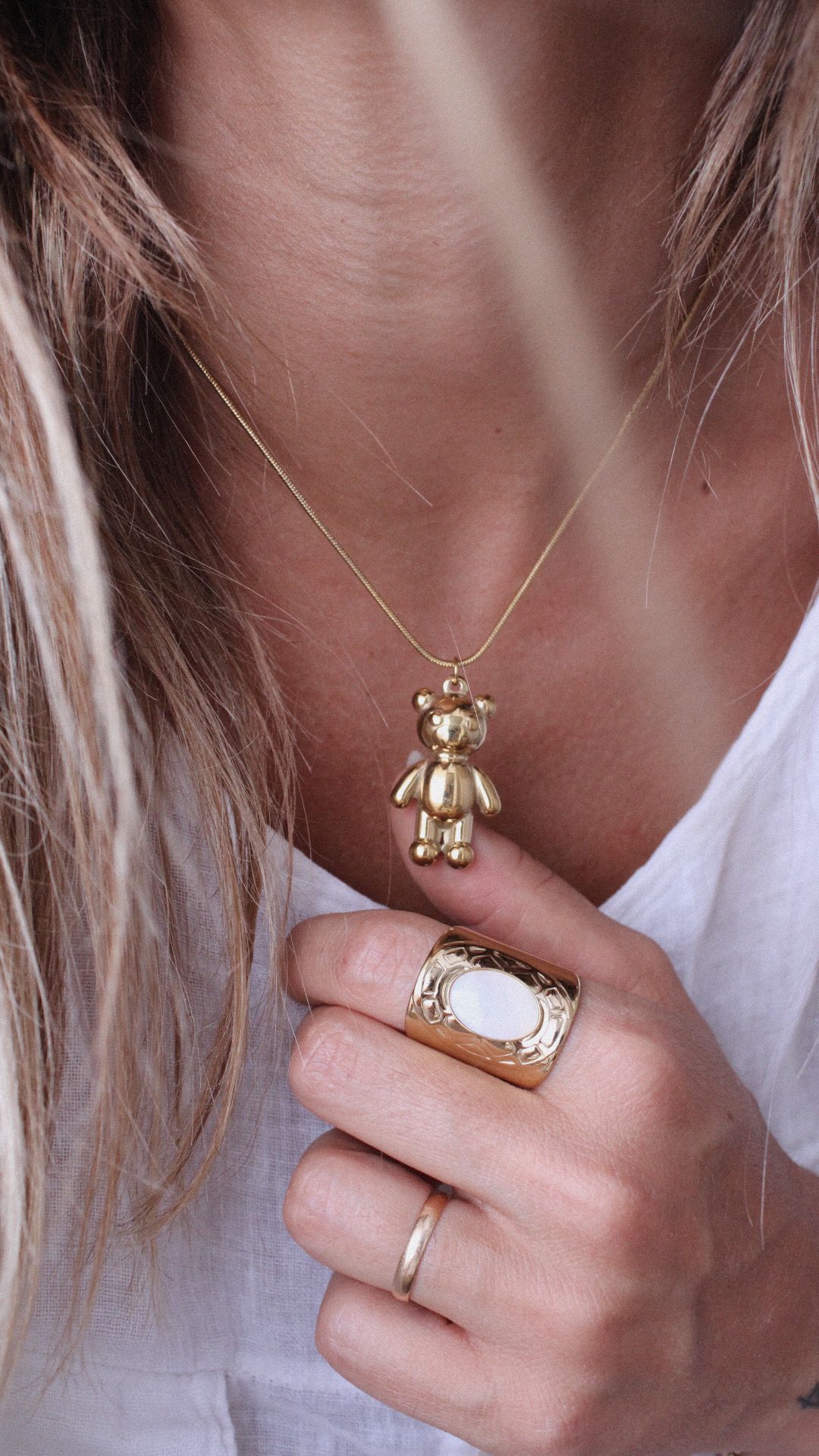 Collar Osito Teddy