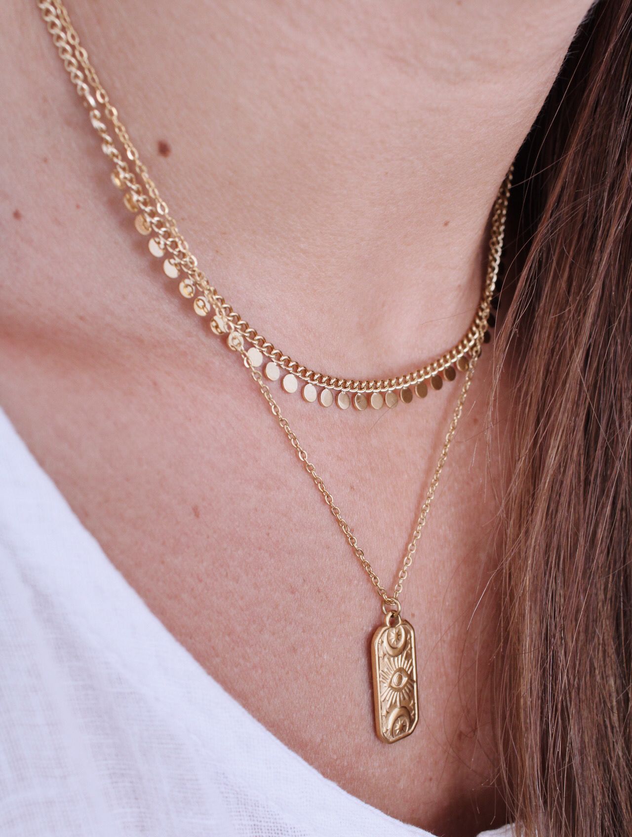 Collar Discos Onix - hetikashop
