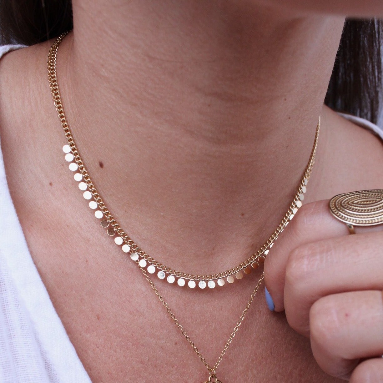 Collar Discos Onix - hetikashop
