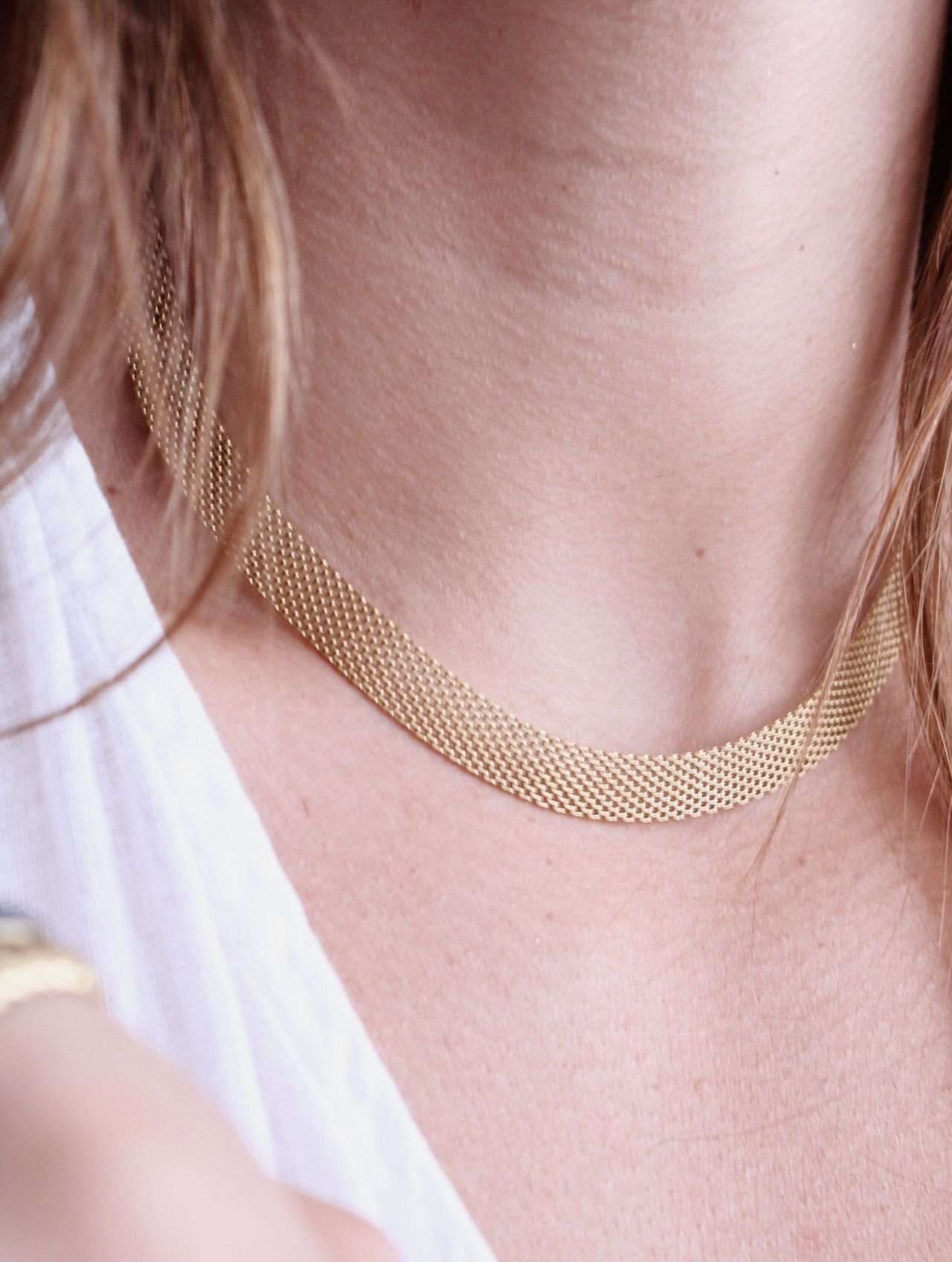 Gargantilla Cadena Plana Stik - hetikashop