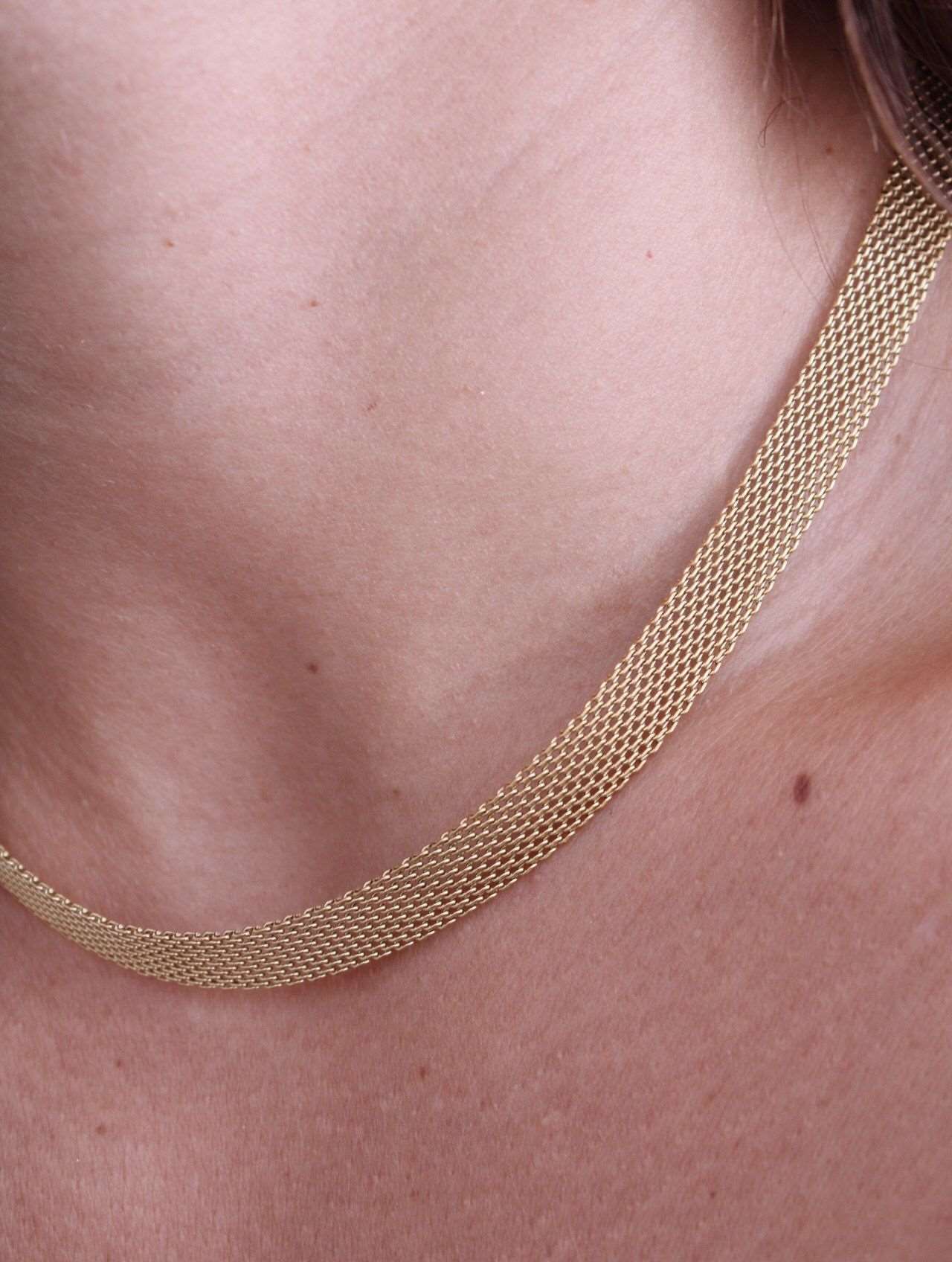 Gargantilla Cadena Plana Stik - hetikashop