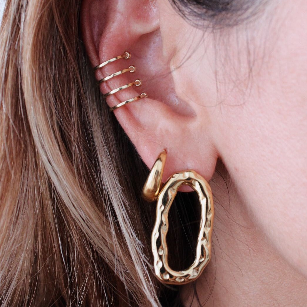 Pendientes Dor - Oval