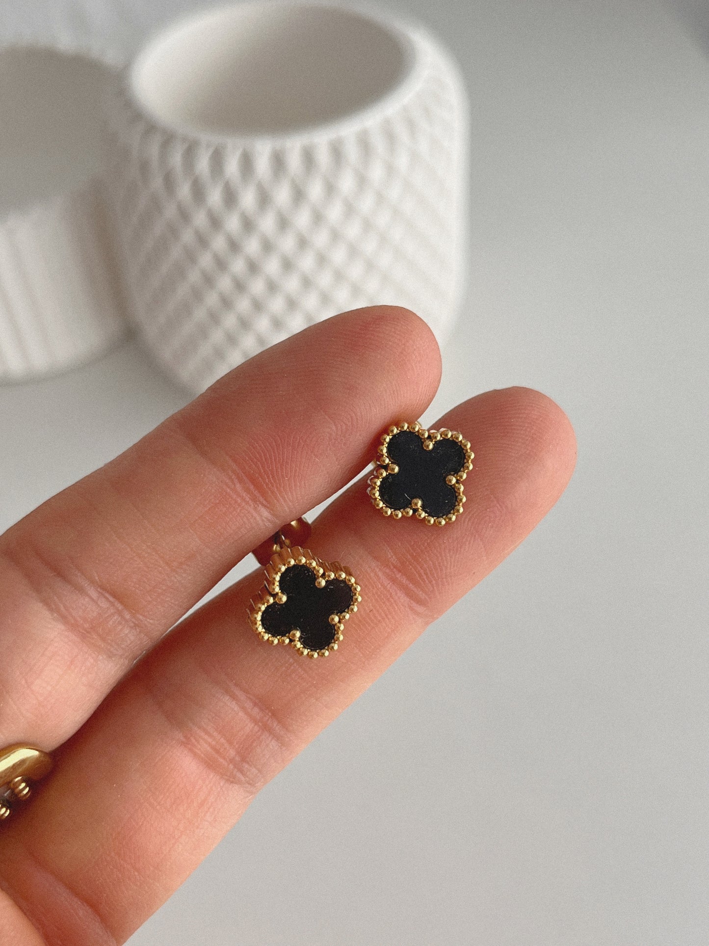 Pendientes Trebol