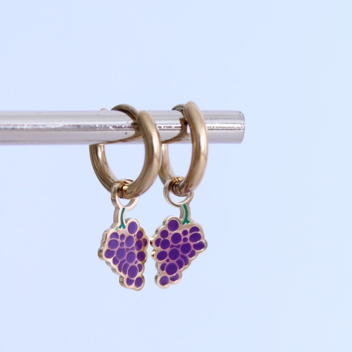 Pendientes Frutas Aro - hetikashop