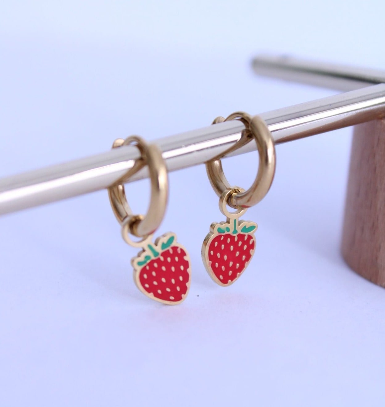 Pendientes Frutas Aro - hetikashop