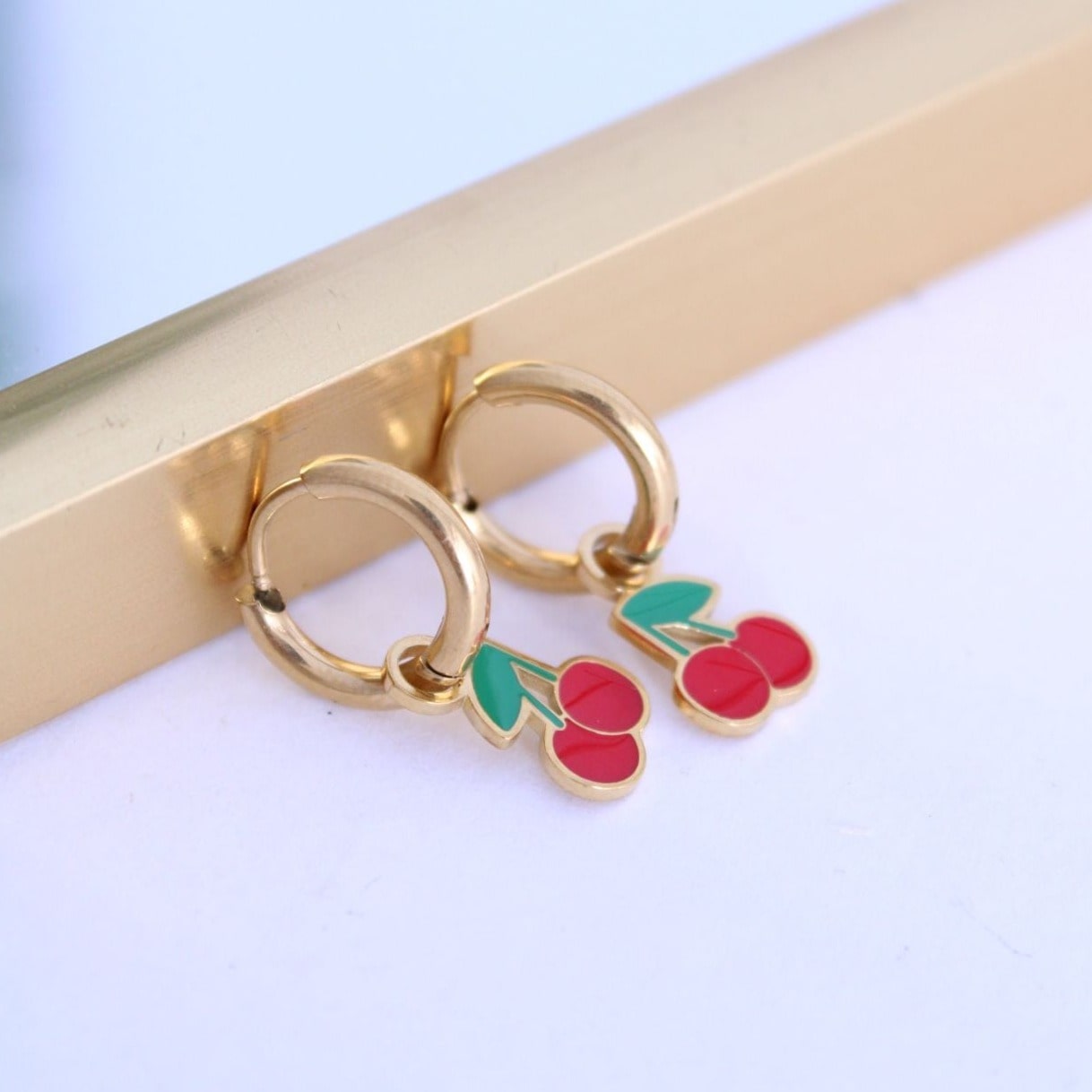 Pendientes Frutas Aro - hetikashop