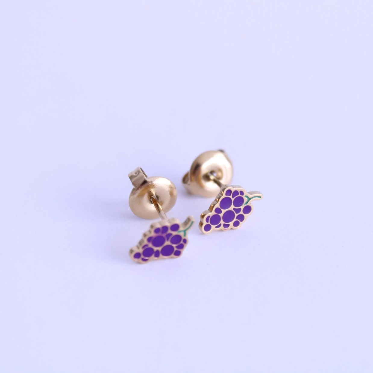 Pendientes Mini Frutas boton - hetikashop