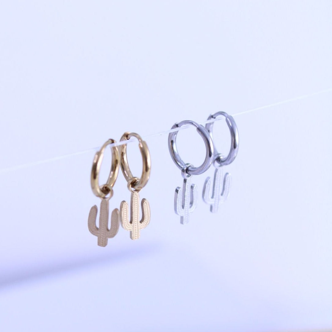 Pendientes Mini Cactus - hetikashop