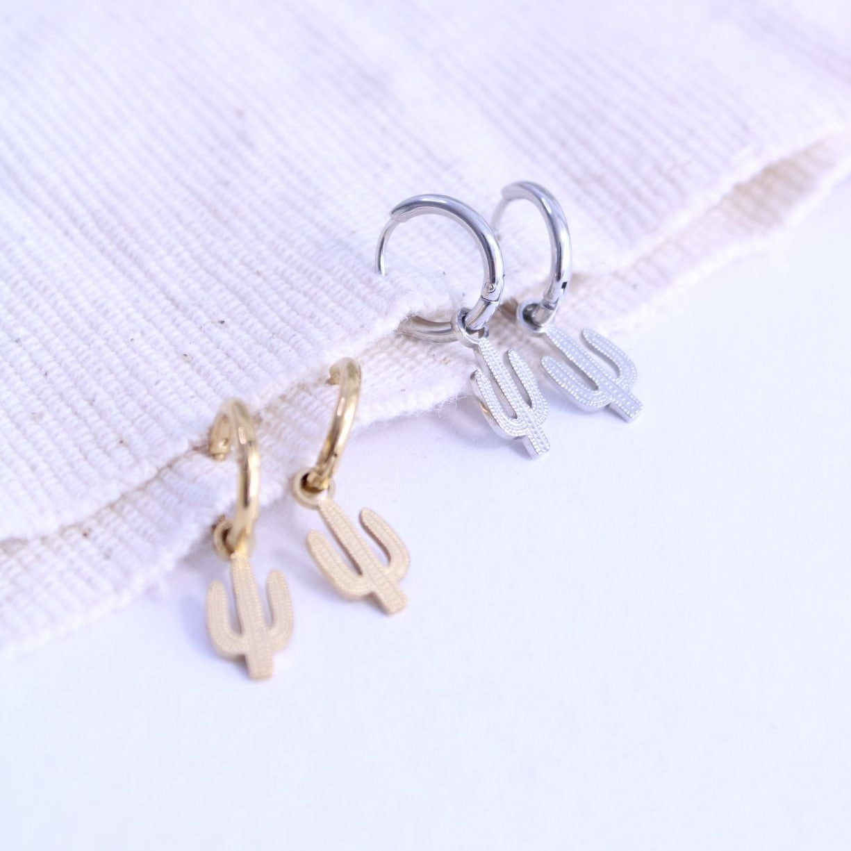 Pendientes Mini Cactus - hetikashop
