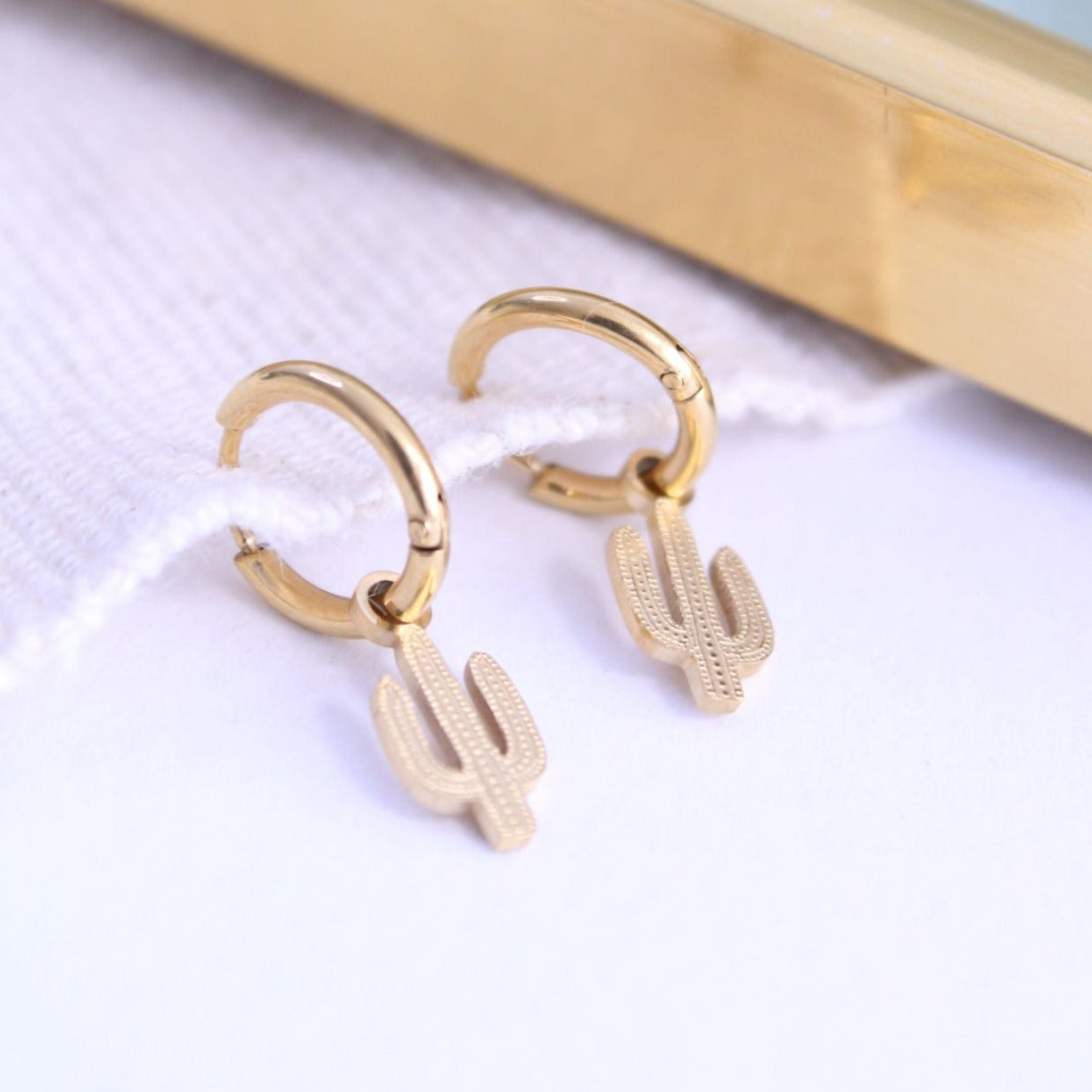 Pendientes Mini Cactus - hetikashop
