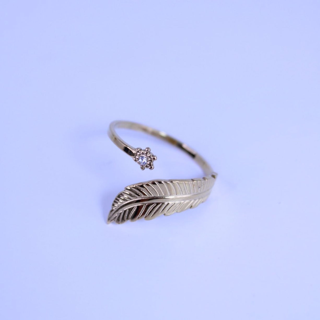 Anillo Pluma y Estrella - hetikashop