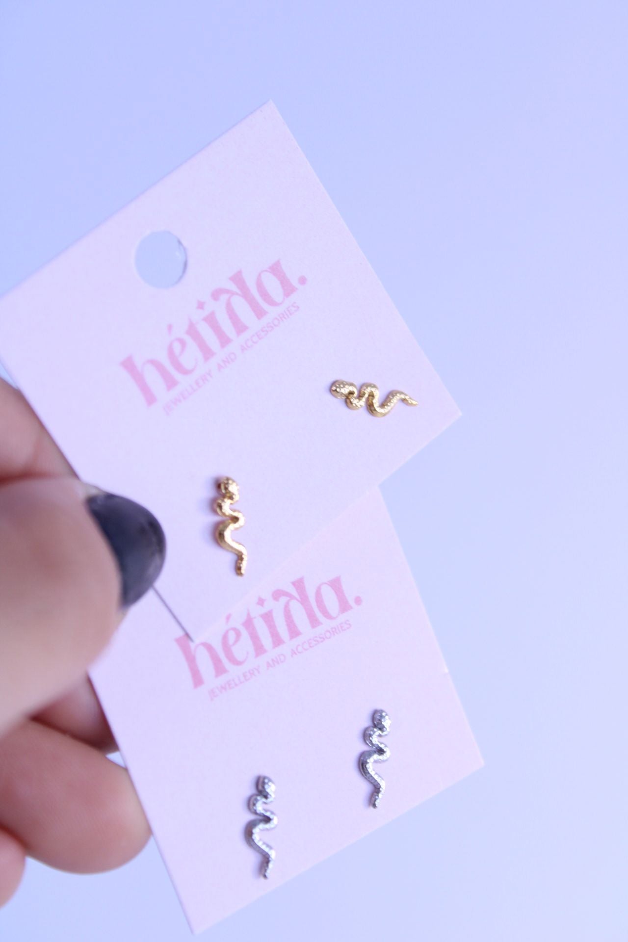 Pendientes Mini Serpiente - hetikashop