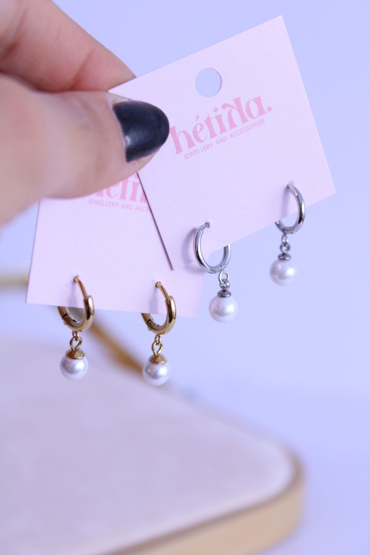 Pendientes Moneur 5mm - hetikashop