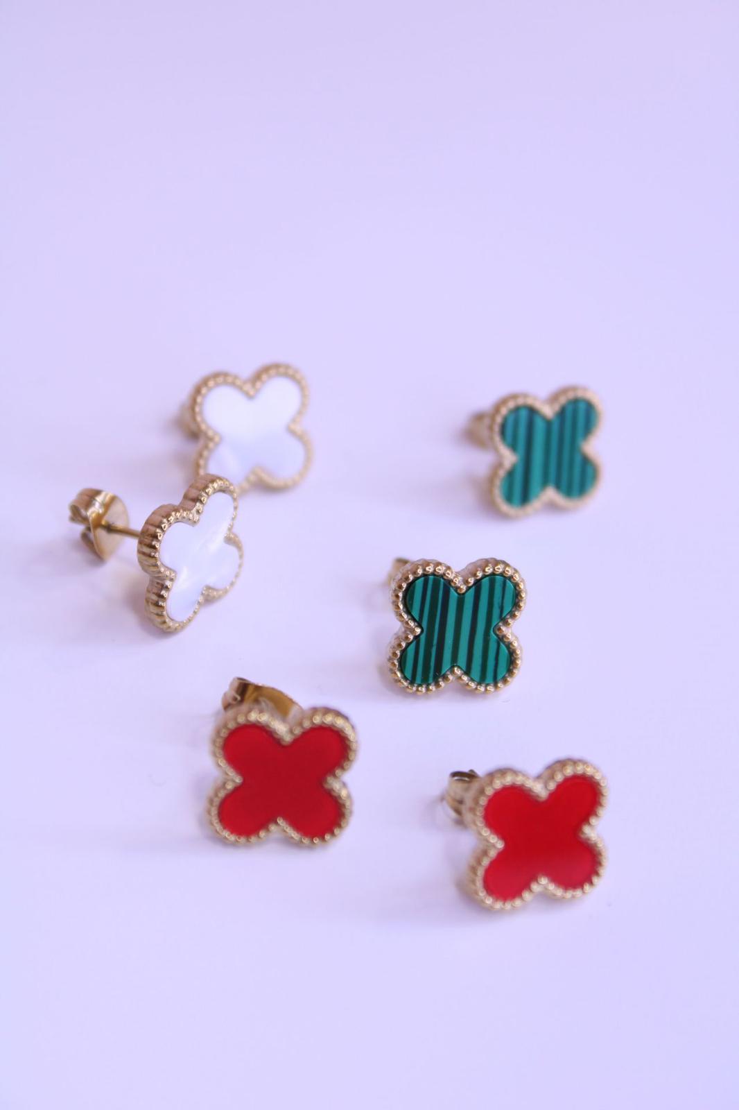 Pendientes Trebol - hetikashop