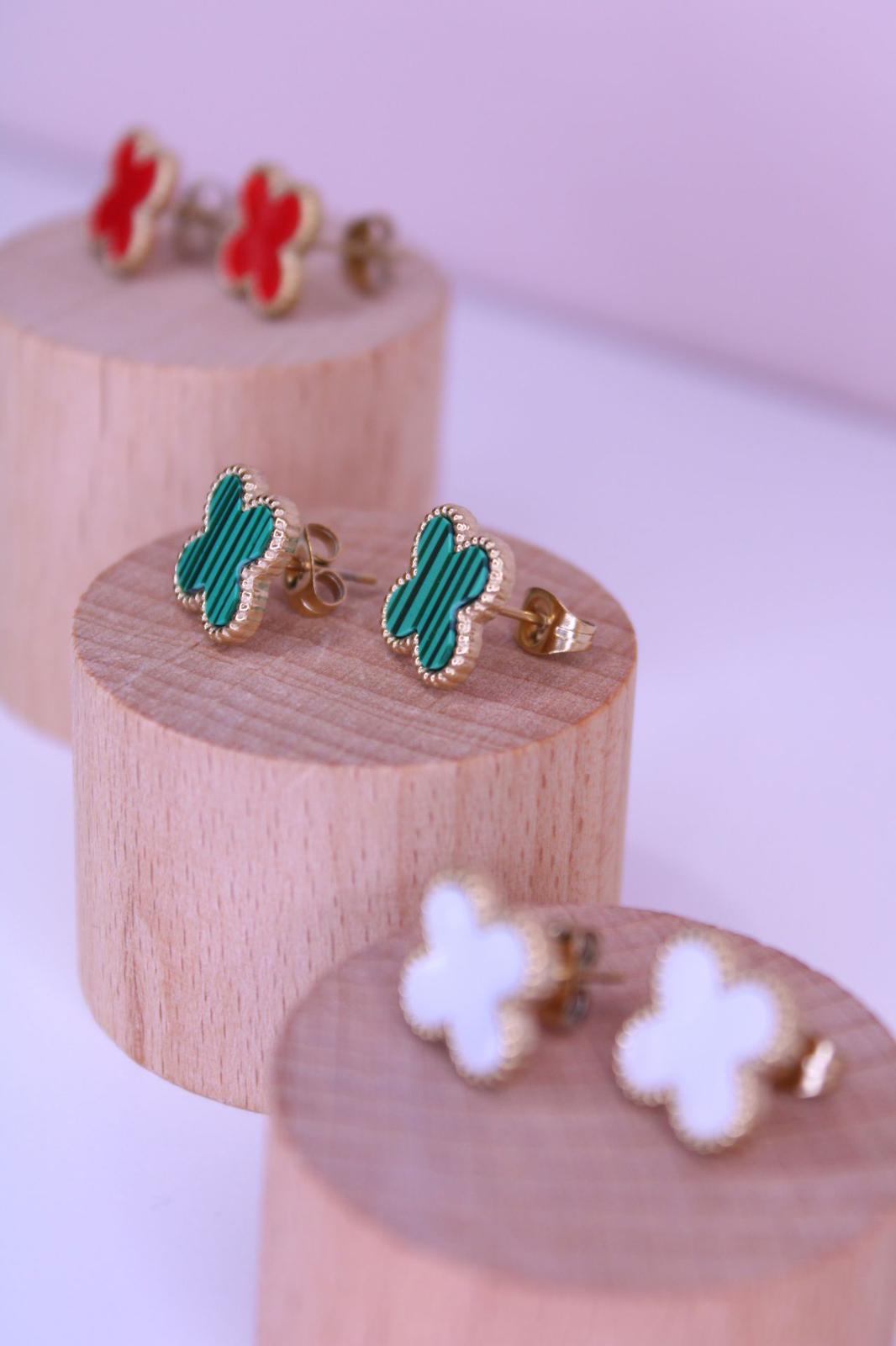 Pendientes Trebol - hetikashop