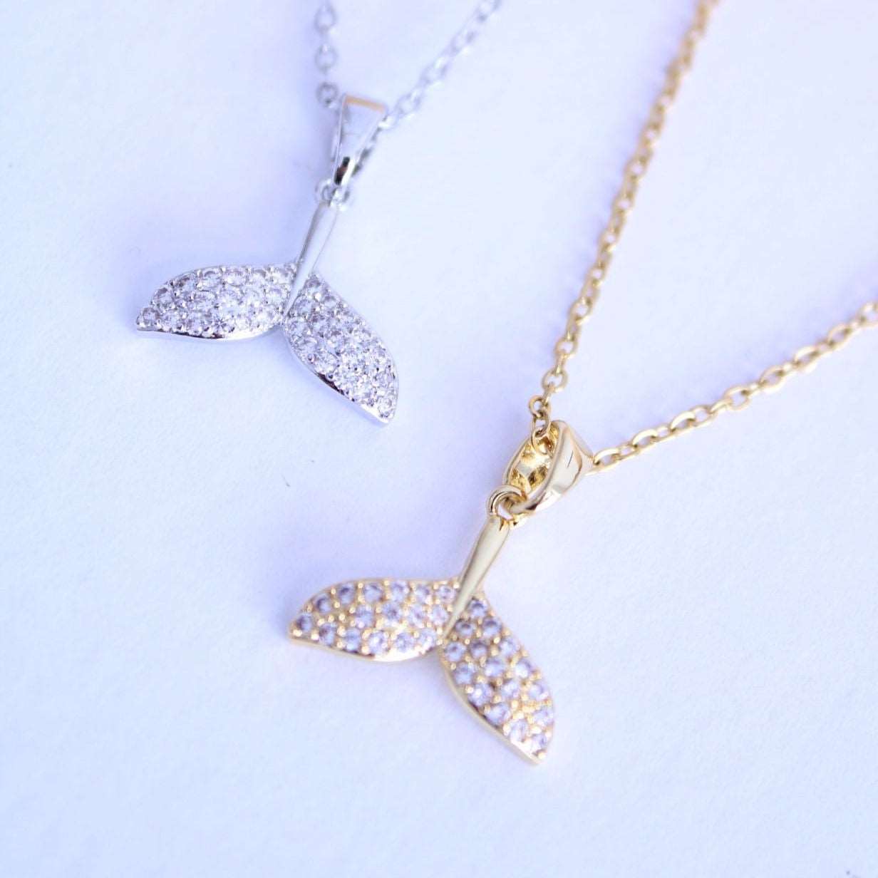 Collar Cola de Ballena Shine - hetikashop