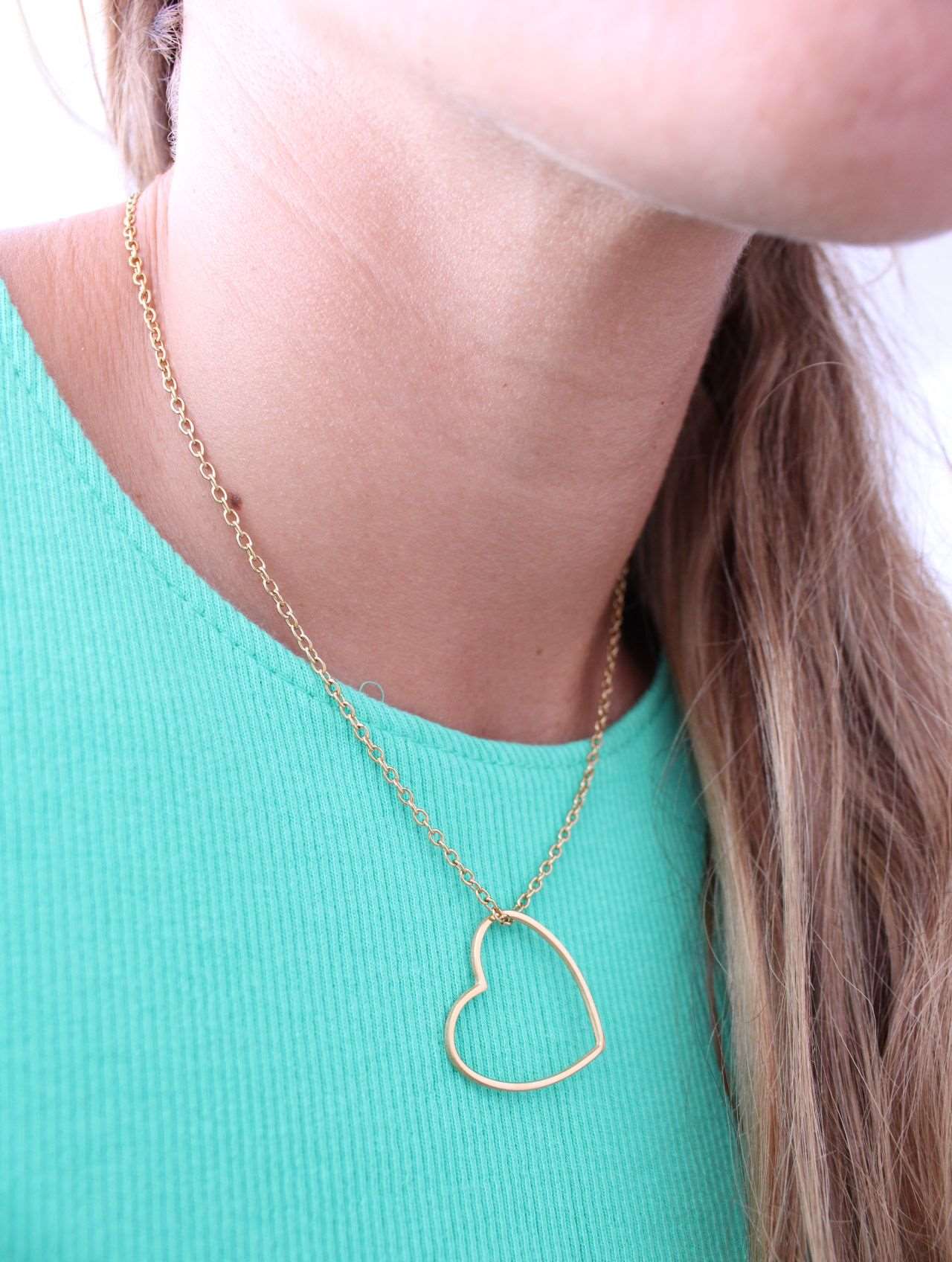 Collar Corazón - hetikashop