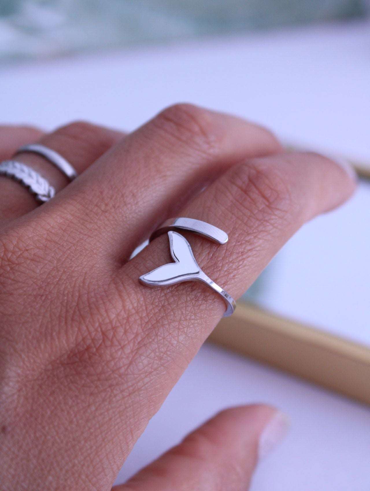 Anillo Cola de Ballena Grayi - hetikashop