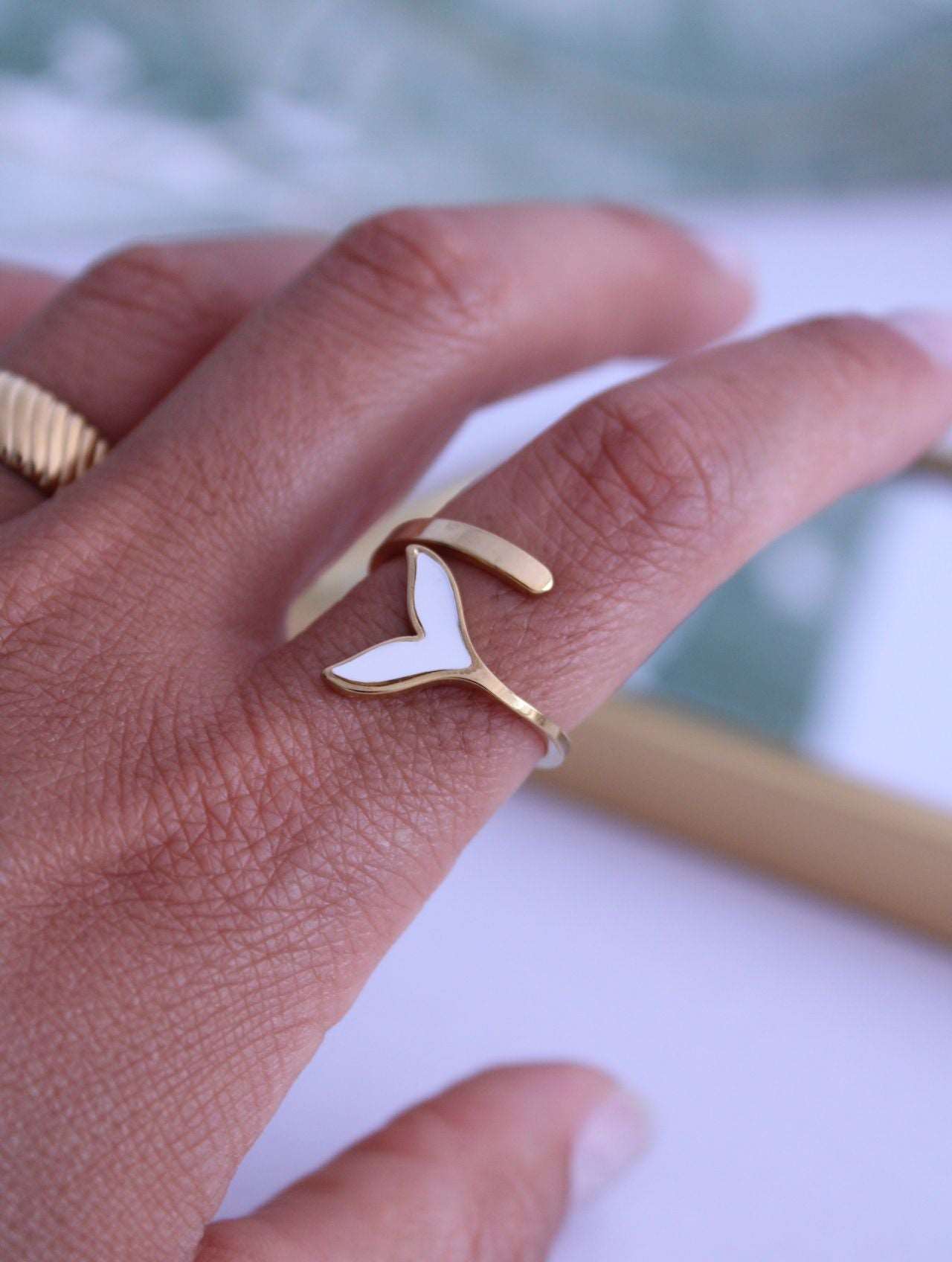 Anillo Cola de Ballena Grayi - hetikashop