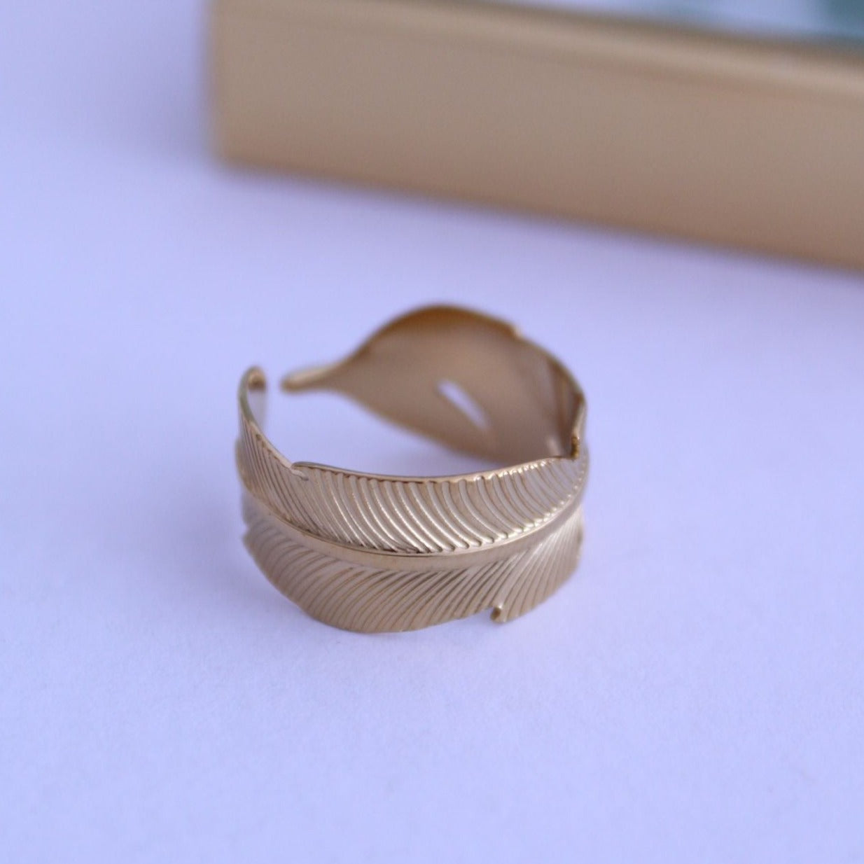 Anillo Pluma - hetikashop