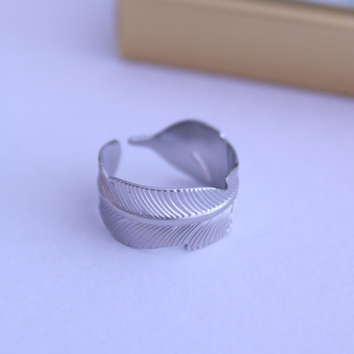 Anillo Pluma - hetikashop