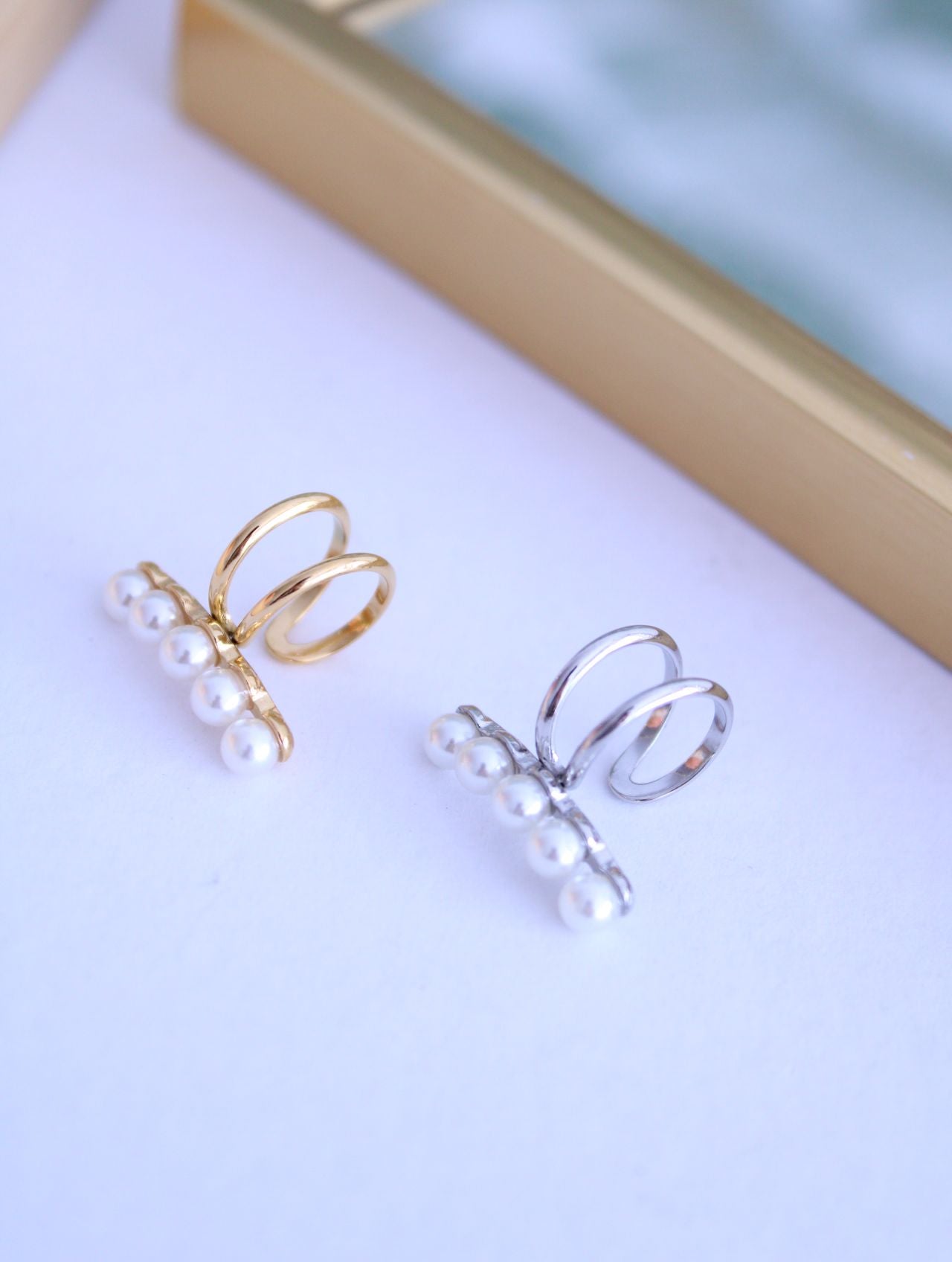 Ear Cuff Pearl - hetikashop