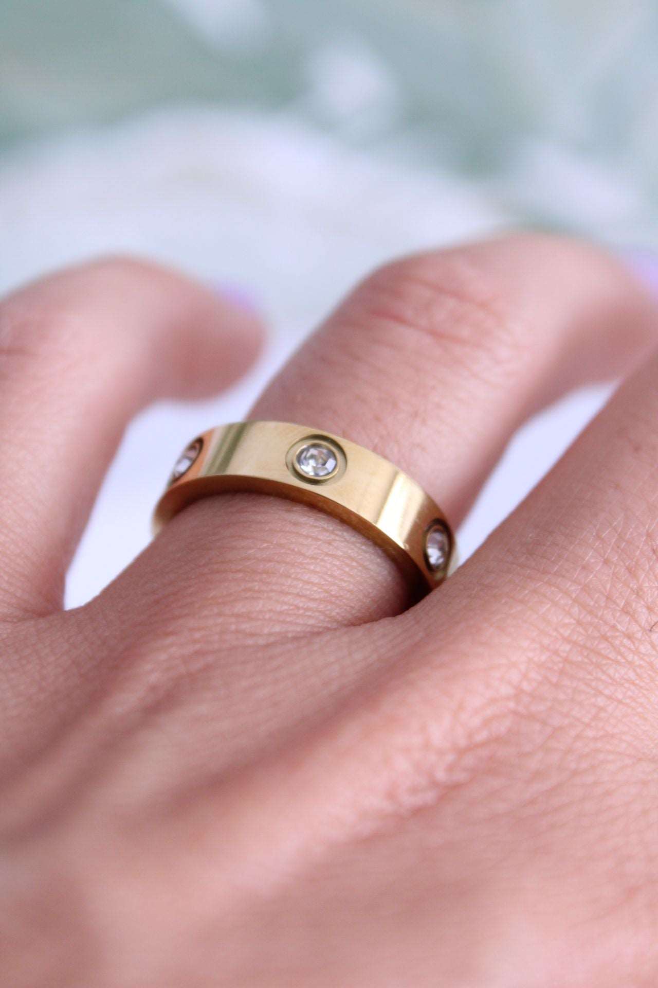 Anillo Alianza Diamond Band - hetikashop