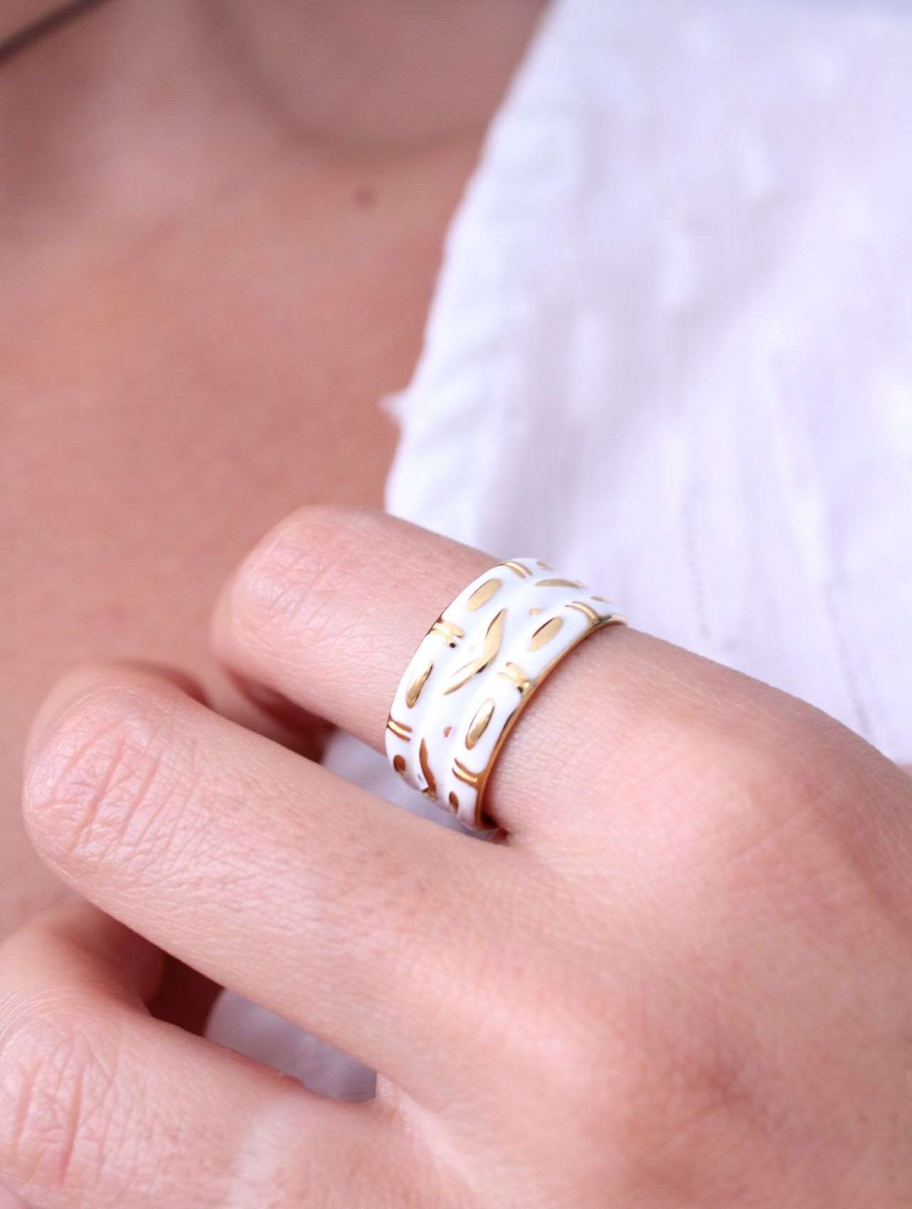 Anillo Edala Esmaltado - hetikashop