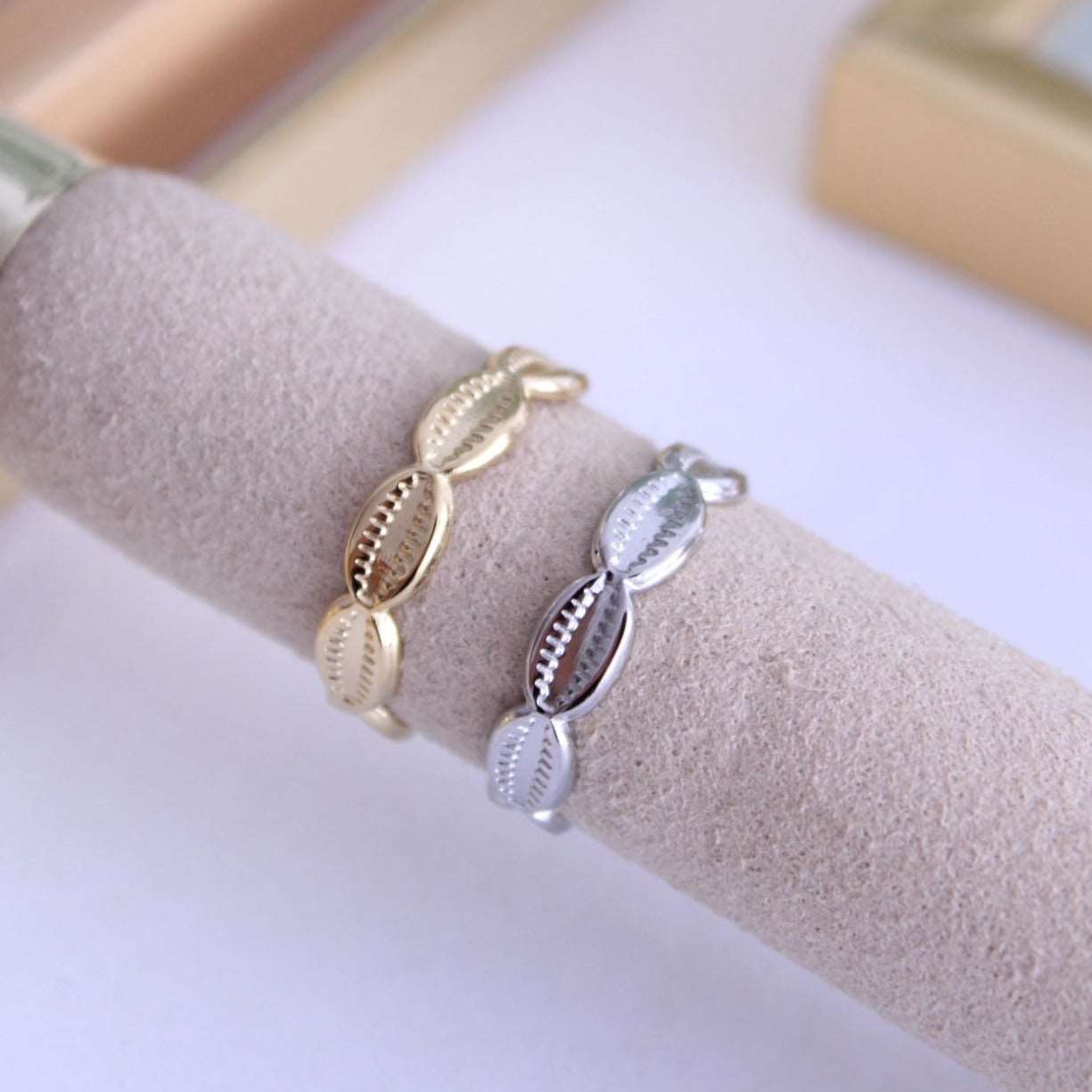 Anillo Conchas - hetikashop