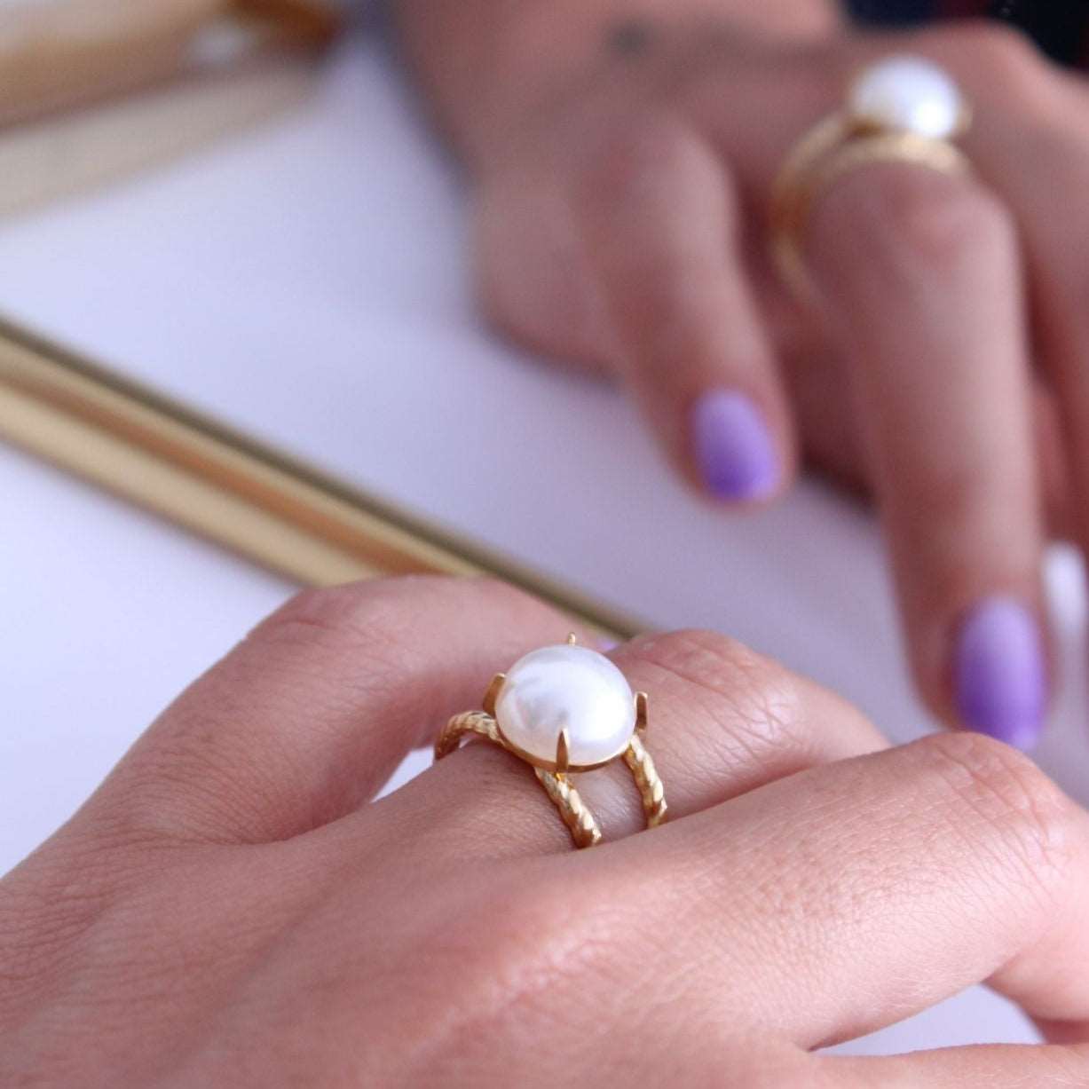 Anillo Pearl One - hetikashop