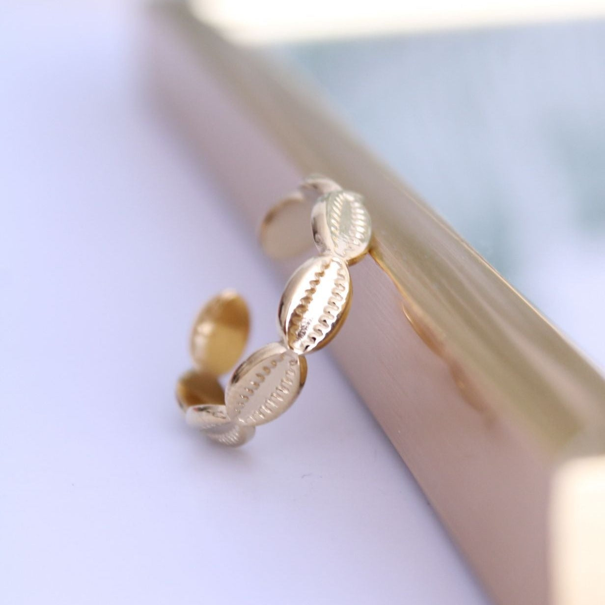 Anillo Conchas - hetikashop