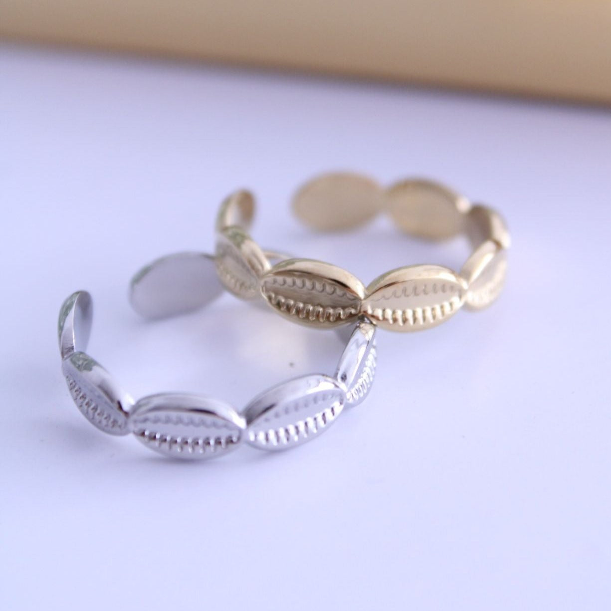 Anillo Conchas - hetikashop