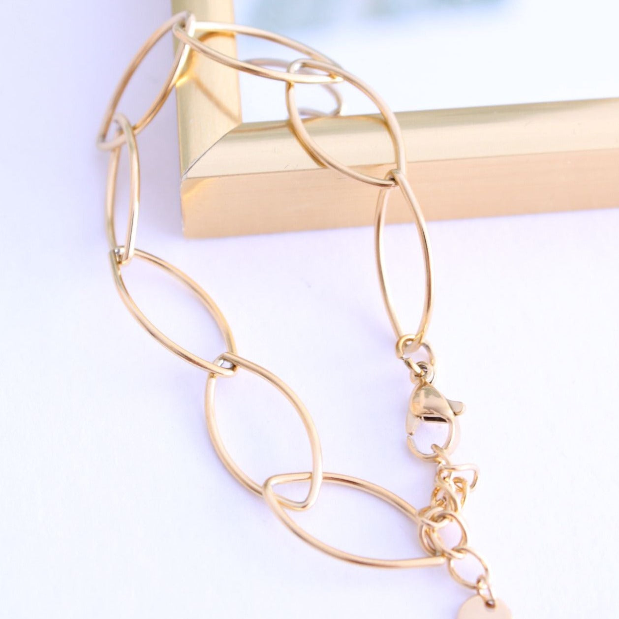 Pulsera Oval Cadena - hetikashop