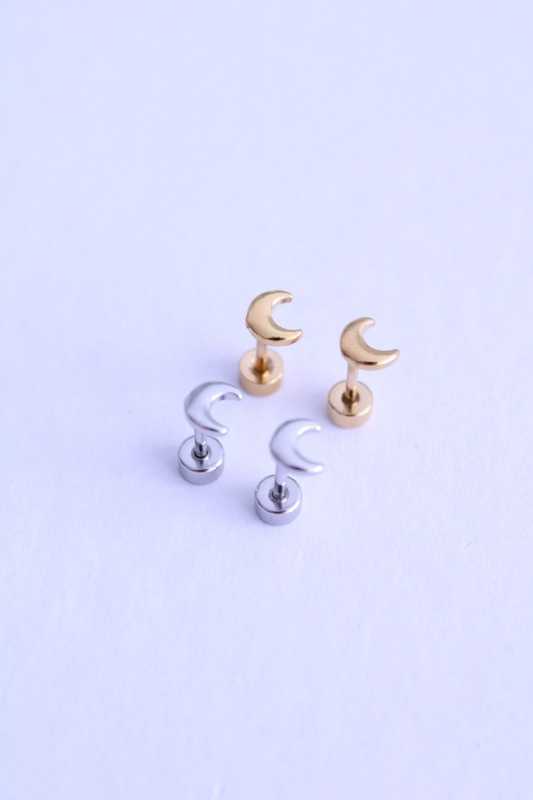Pendientes Luna Mini - hetikashop