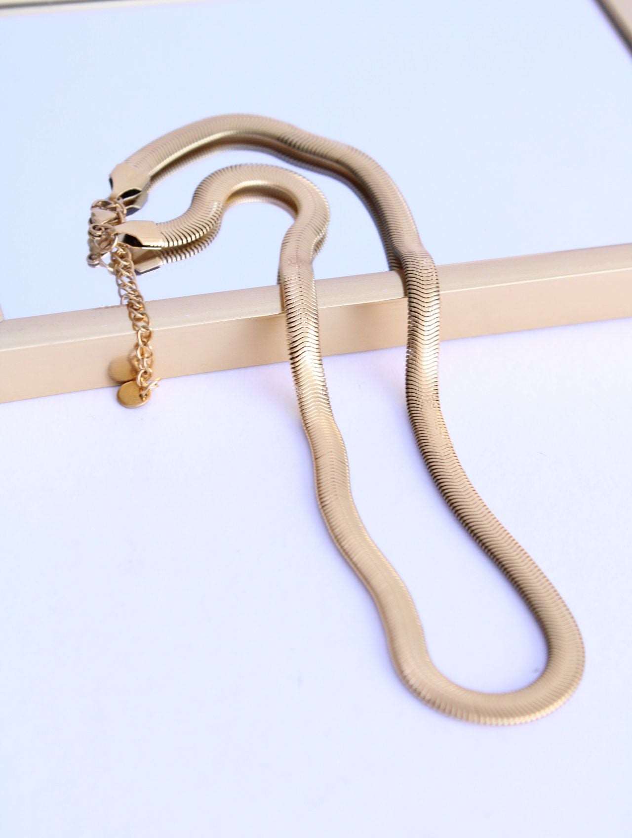 Collar Reggio Piel de Serpiente - hetikashop