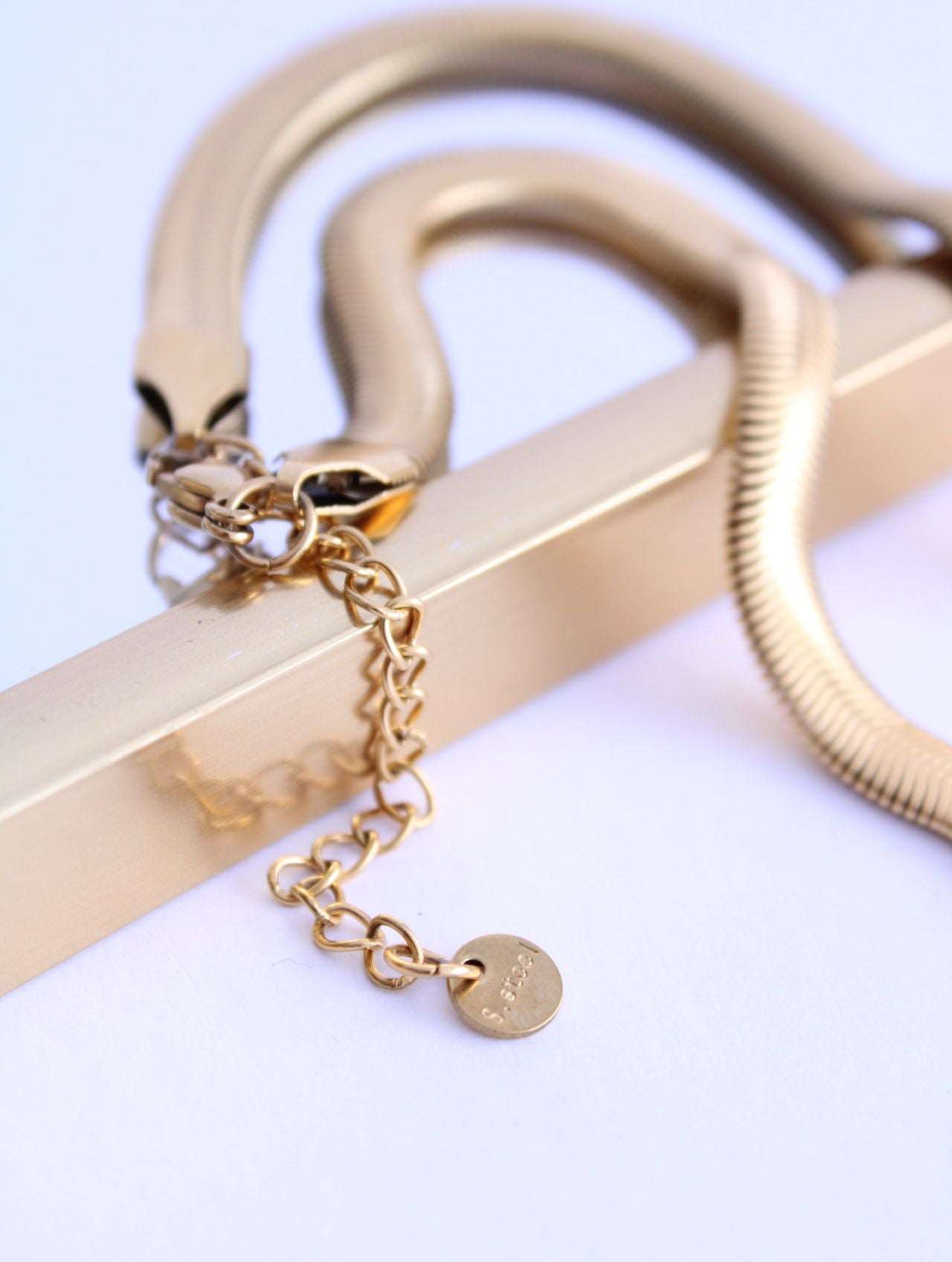 Collar Reggio Piel de Serpiente - hetikashop