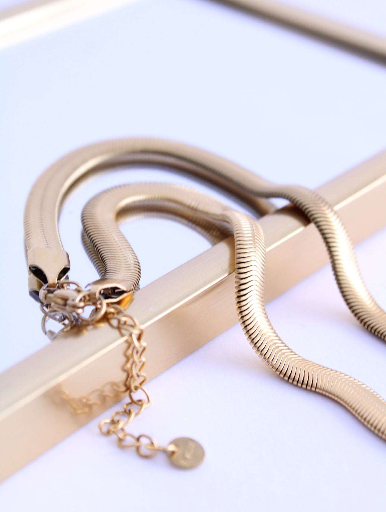 Collar Reggio Piel de Serpiente - hetikashop