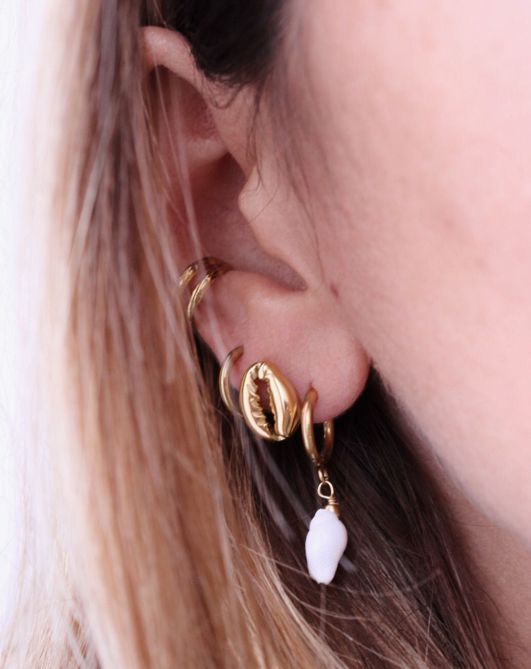 Pendientes Concha