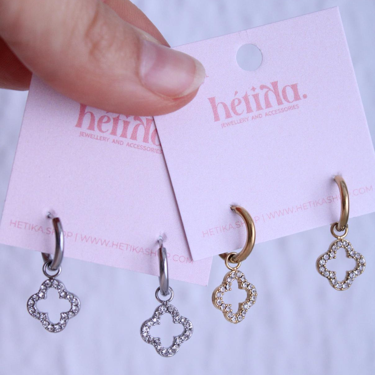Pendiente Colgantes Croce Shine