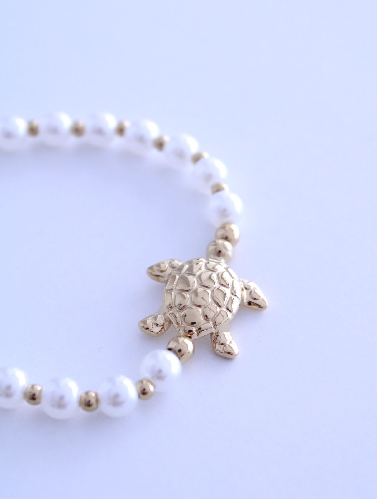 Pulsera Tortuga Perla