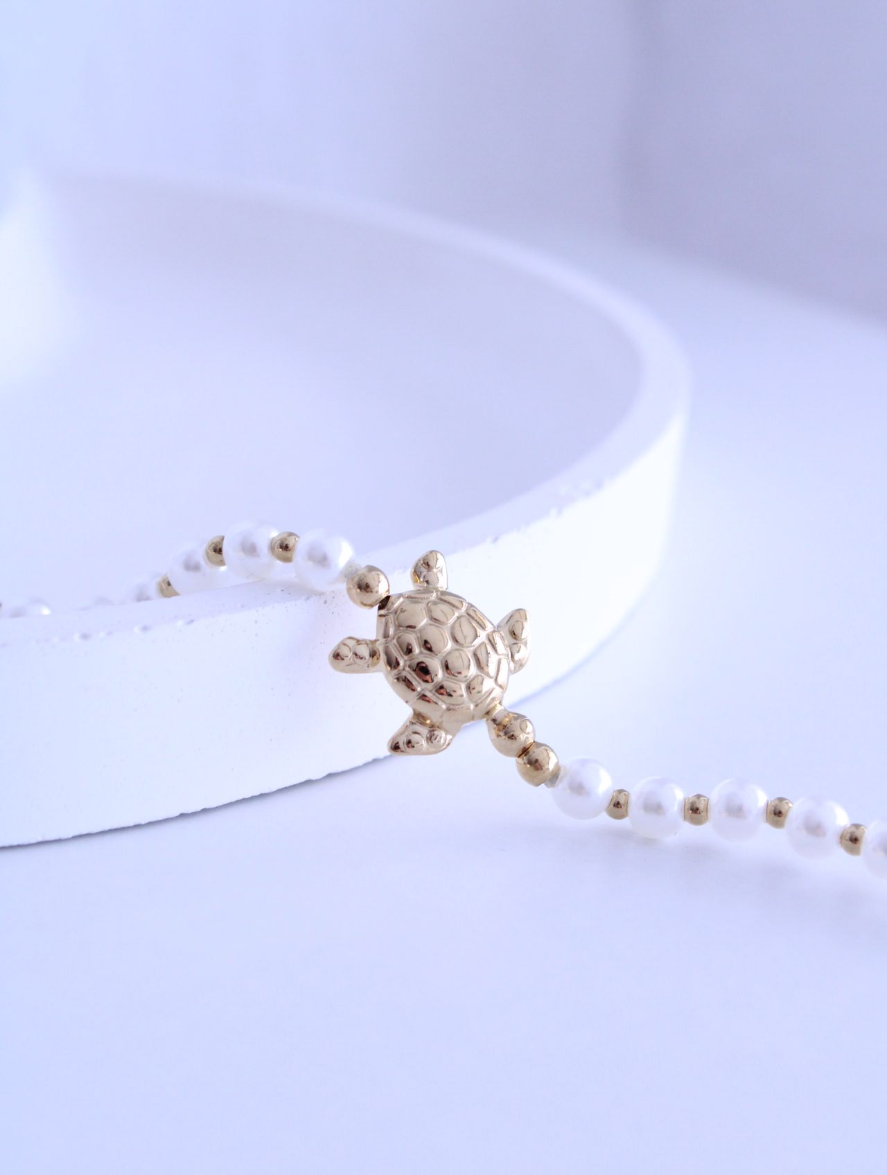 Pulsera Tortuga Perla