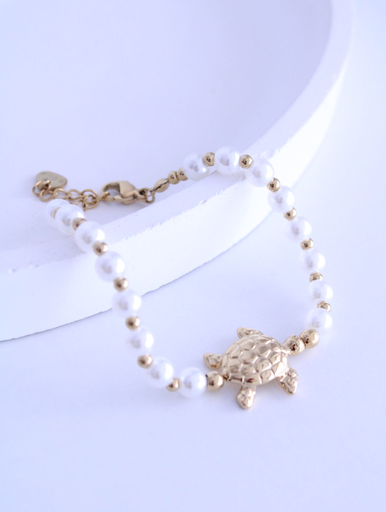 Pulsera Tortuga Perla