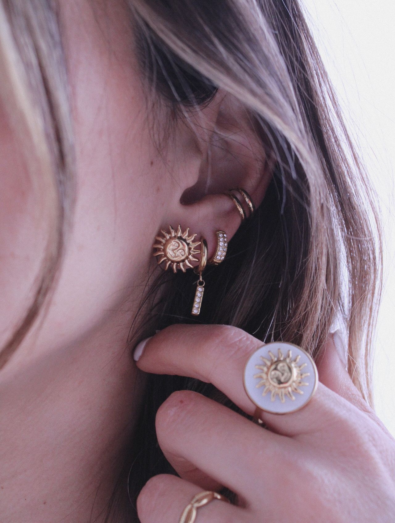 Pendientes Sol Tropé