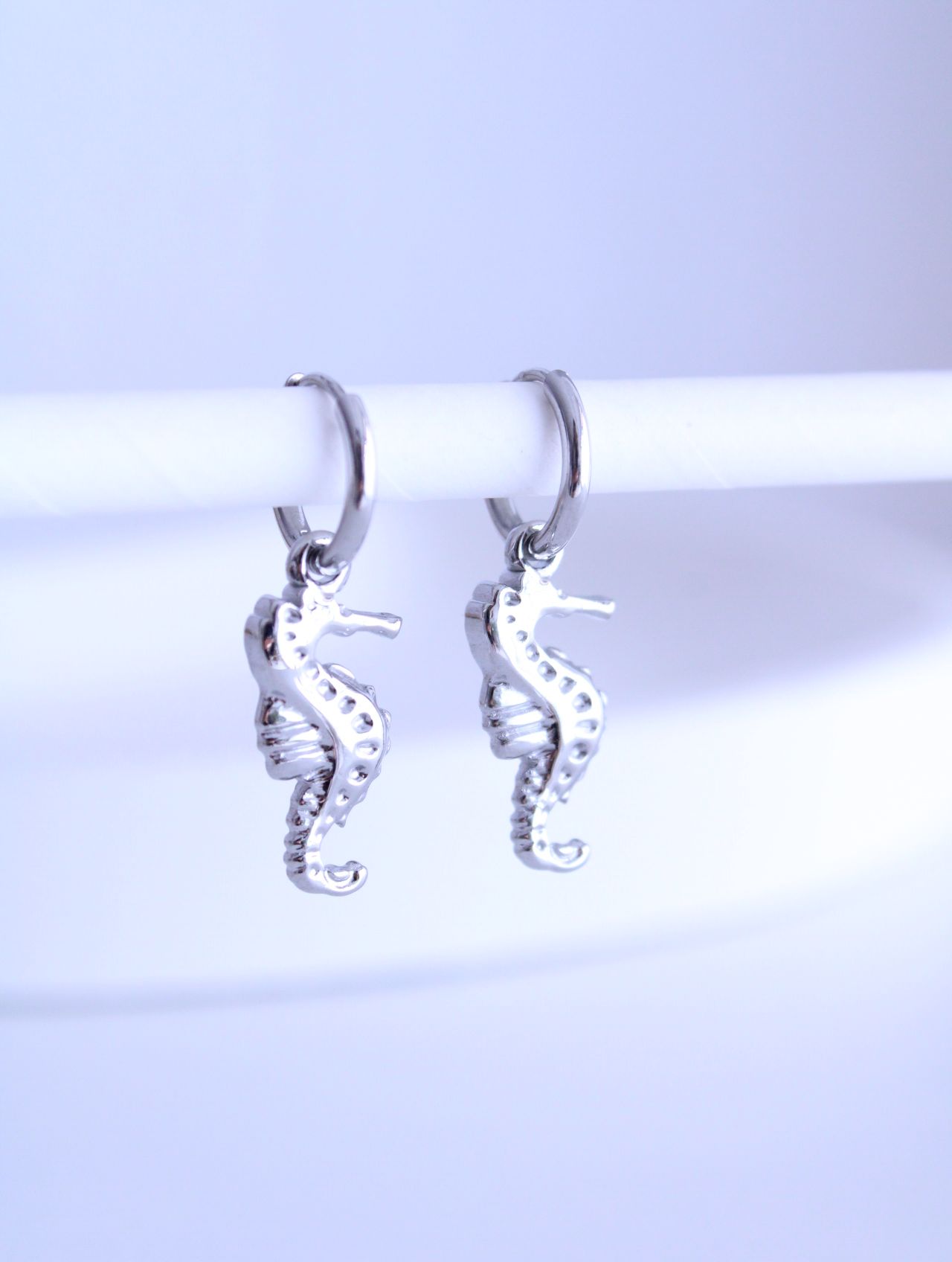 Pendientes Aro Caballito de Mar