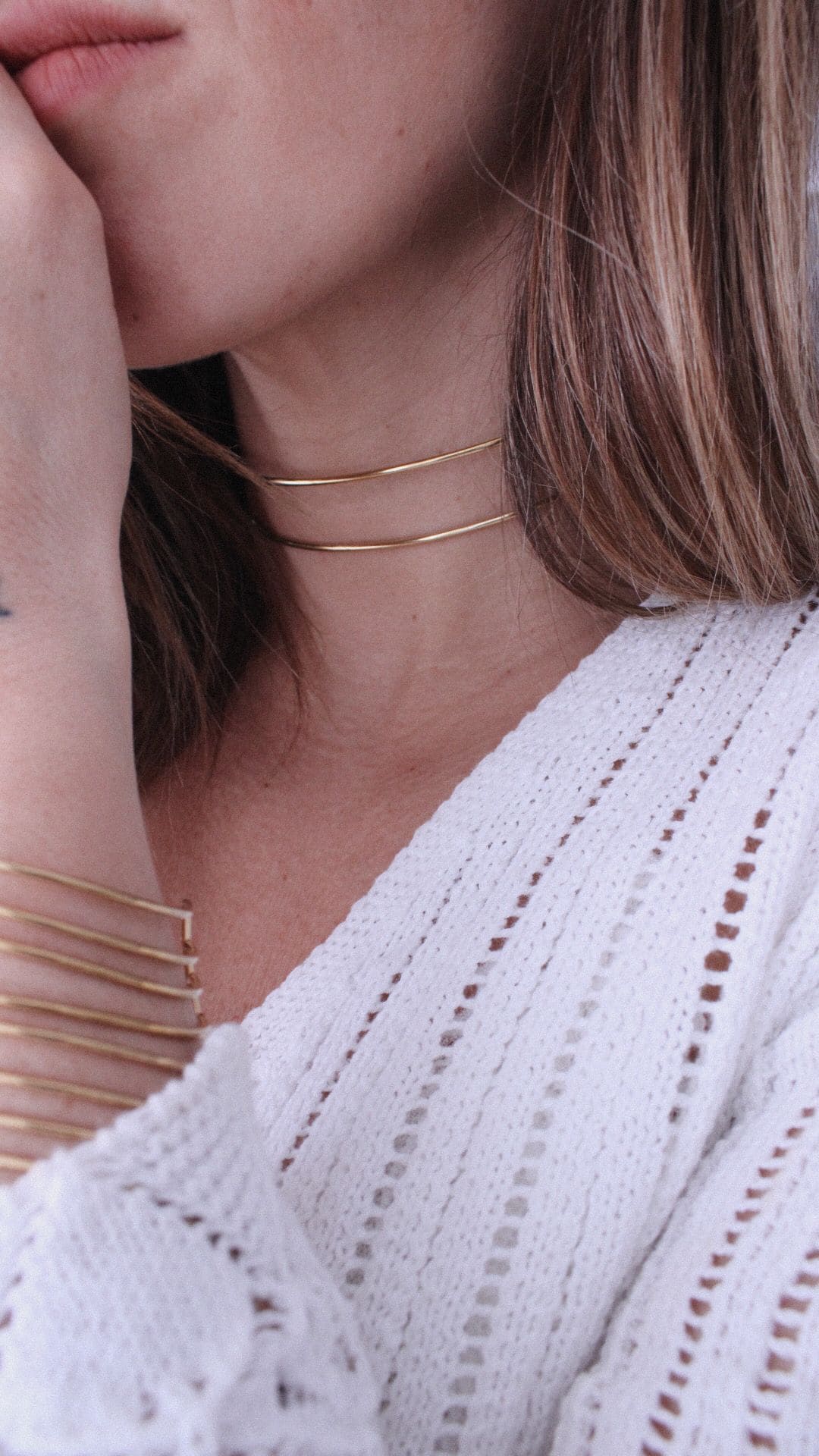 Choker Minimalista Line