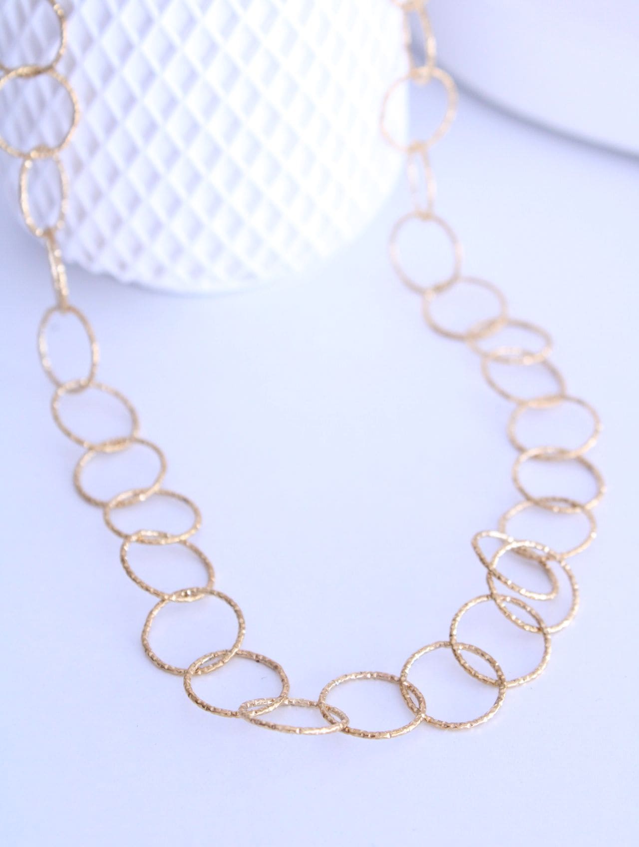 Collar de Aros Entretejidos