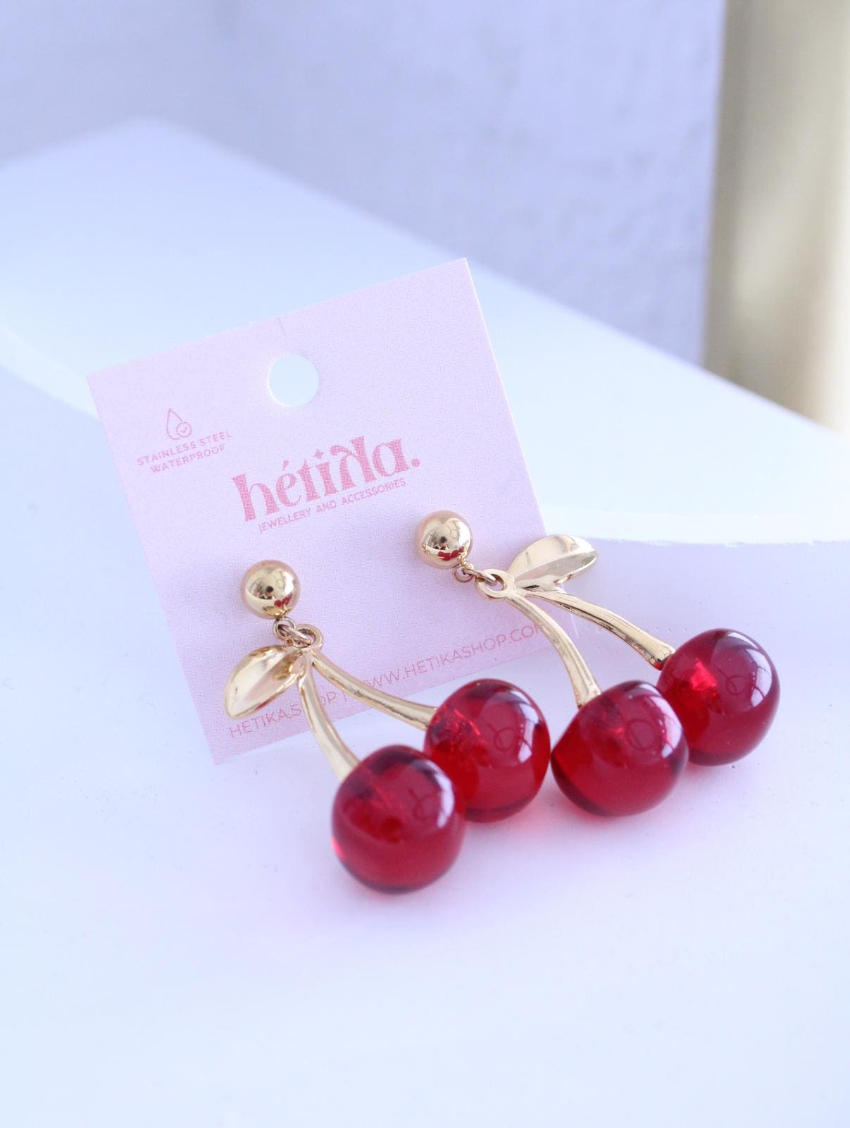 Pendientes Cereza Bloom